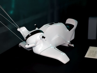 Illustration for article titled Nereus Kite-Powered Water Pod Racer Can Dive